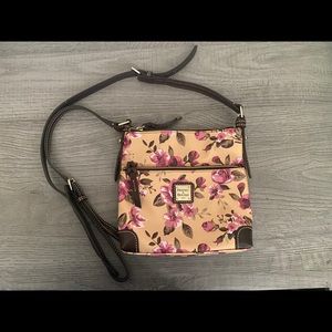 Dooney & Burke Cabbage Rose Crossbody Bag
